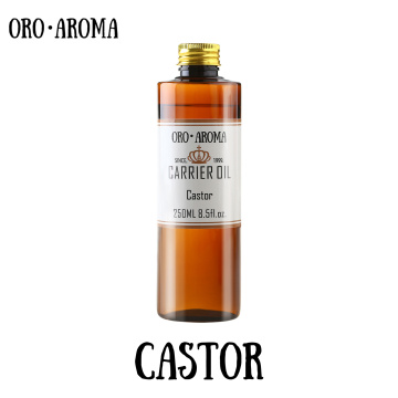 Famous brand oroaroma castor oil natural aromatherapy high-capacity skin body care massage spa castor essential oil