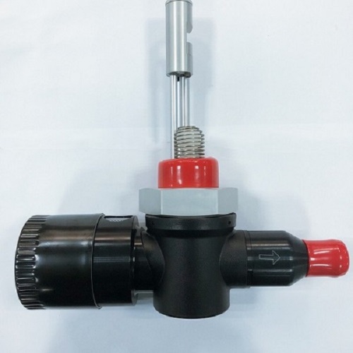 Válvula de control de nivel de combustible para sistema de abastecimiento de combustible