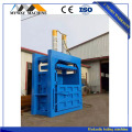 Vertical hydraulic baling machine for waste paper