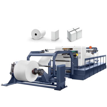 Maoyuan Double Rotary Knife Thin Paper Cutting Machine with Label Inserting
