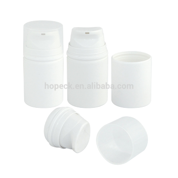 Cutomized pantone colors airless bottle single layer PP airless bottle
