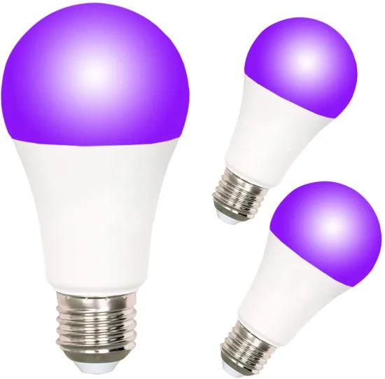 Shenzhen Factory CE RoHS Certified 395nm E27/E26 UV Black Light Bulb for Glow-in-the-Dark Effect
