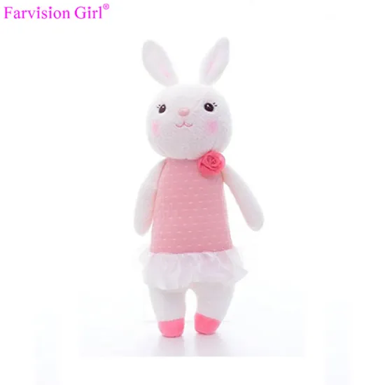 Custom soft rabbit toy