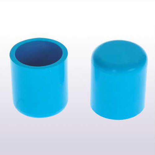 UPVC JIS K-6743 Cap Akhir Warna Biru