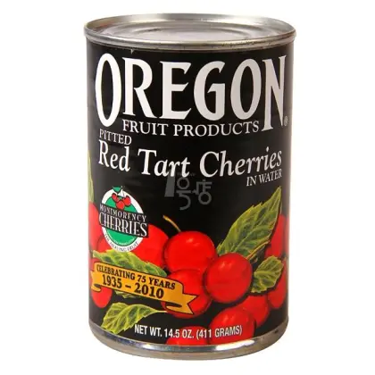 canned mixed fruit, canned cherry
