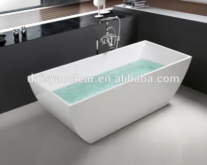 Acyrlic ABS Plyboard Cheap Shallow Whirlpool Bathtub for Fat People
