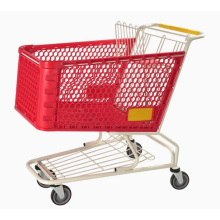 100L-250L American Style Supermarket Plastic Shopping Carts