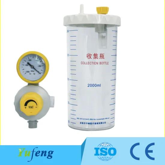 MEDICAL VACUUM REGULATOR WITH 2L