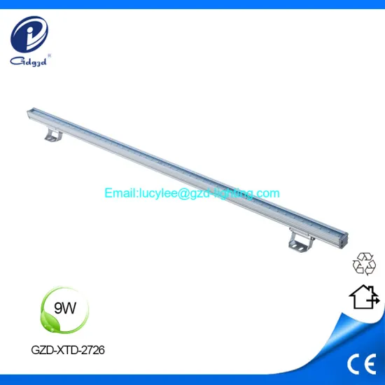 9W low power aluminum IP65 led linear bar