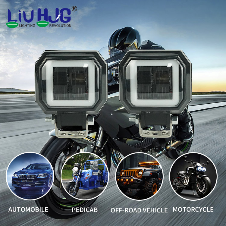 motorcycle led driving fog lights
