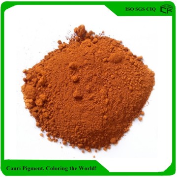 Iron oxide orange powder color paints orange color