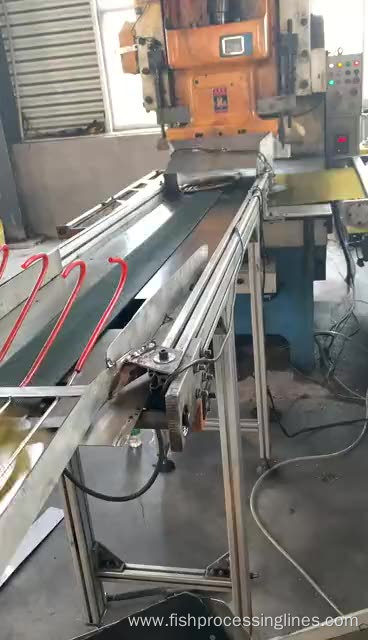 Metal cap bottom lid making production line