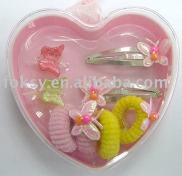 Kid's hair accessories set