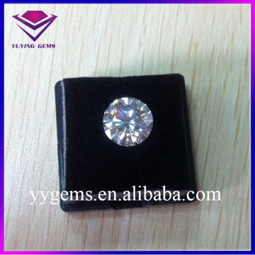 best offer wholesale loose synthetic gemstone D-H color white 9mm moissanite