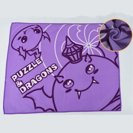 100% Polyester Polar Printing Fleece Blanket Brand LOGO Custom Gift Blanket For Boys Girls Kids Children