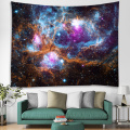 Starry Tapestry Galaxy Tapestry Night Sky Wall Hanging Wszechświat Marzycielski Druk 3D Gobelin do Salonu Sypialnia Dom Dorm De