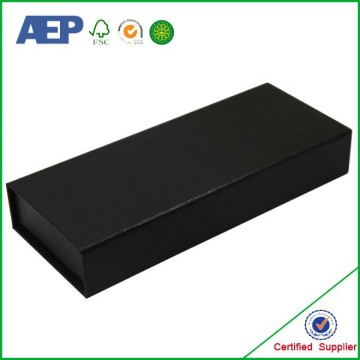 custom wholesale matte black gift box in shanghai