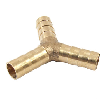 OEM CNC metal machine part 3 way connector