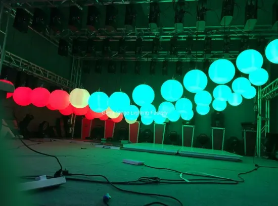 RGB DMX LED Lift Ball Kinetic Light Ball