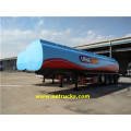 35 TON 48000L Trailers za Tanker za Mafuta