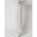 Classic Greek Marble Pedestal Column for Home Decor