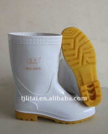 2015 pvc food industry safe boots,pvc safety boots