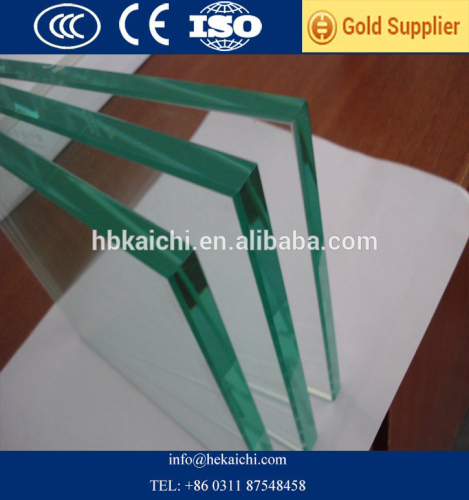 Tempered bullet proof glass&Ballistic resistant glass with CE&ISO/CCC from china