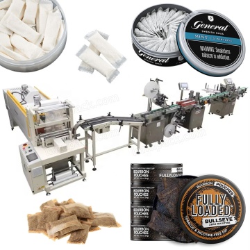 Automatic Pasta and Snus Jar Weighing and Filling Machine