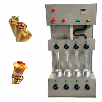 Pizza Cone Maker: Conical Pizza Making Machine