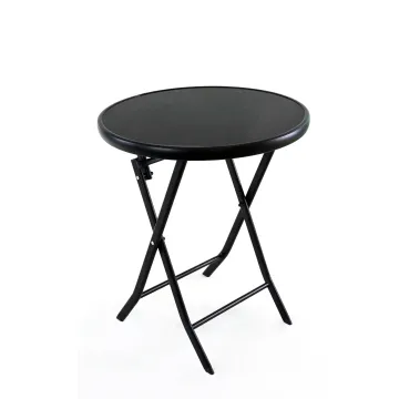 Outdoor Garden Restaurant Bistro Folding Dining Table Dia60cm