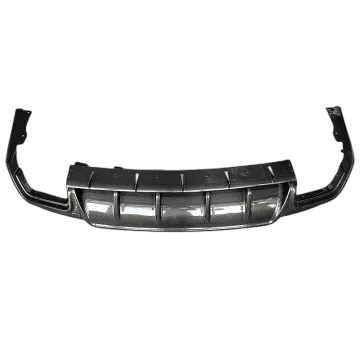 Carbon Fiber Rear Diffuser Kit for Maserati Levante 2016-2019 Bumper Spoiler