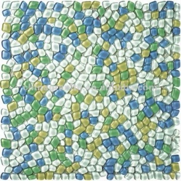 pebble mosaic tiles