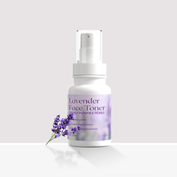 Aloë Vera Water Mydraterende lavendel rijst gezicht toner kit met hyaluronzuur