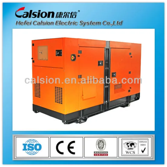 Kubota engine cylinders soundproof silent generator