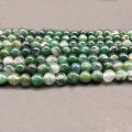 Grass d'eau artisanale Agate perles de bijoux