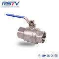 DIN M3 PN63 2 pc Threaded Ball Valve