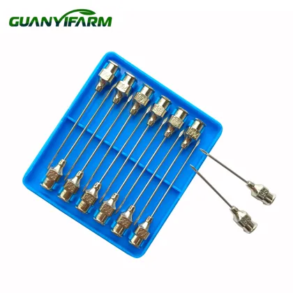 Stainless Steel Veterinary Needle for Syringe in Clean Poultry Farms and Livestock