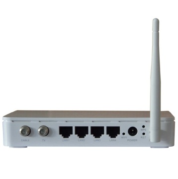 Ethernet over Coax EOC Slave with Wifi