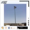 6m Height Street Lighting Round Tapered Steel Pole