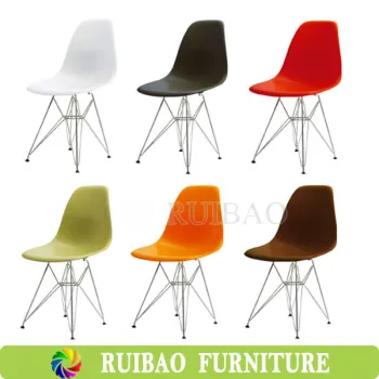 Hot Selling Italian Design Stainless Steel Leg Plastic Cover Hotel Dining Chair