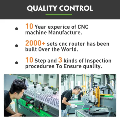 Jinan 1325 Woodworking CNC Router Machine with 3 Years Warranty