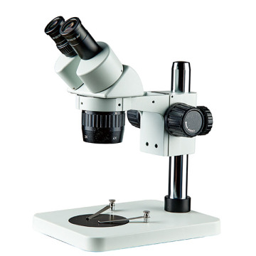 Microscopio trinocular estéreo de zoom doble boom con cámara
