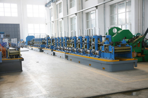 Steel pipe rolling mill machine