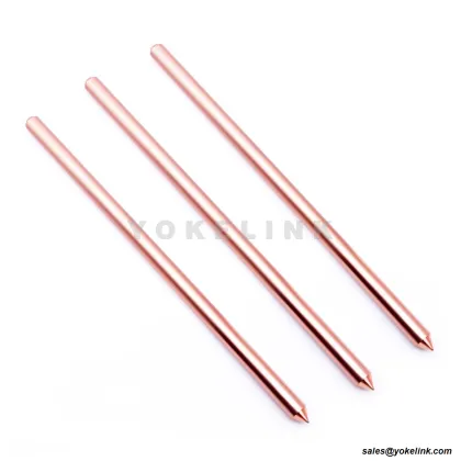 Copper Bonded Ground Rod | UL Earthing Hardware | Yokelink
