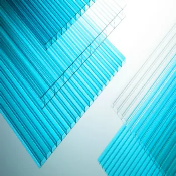 Peoning 4/6/8/10mm Polycarbonate Hollow Sheet Lexan Polycarbonate Sheet for Building Materials