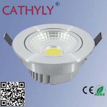 Cathyly_7w_Aluminum COB LED Recessed Down Light ,Swivel Type