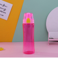 plastic space cup sports bottle with bounce lid