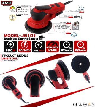 popular selling model electric sander 240W dust collecting