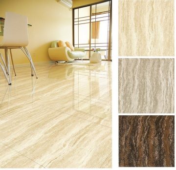 Unglazed Line Stone Polished Porcelain Floor Tile (HW338019)