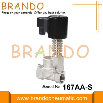3/8'' 1/2'' Stainless Steel Hot Water Solenoid Valve